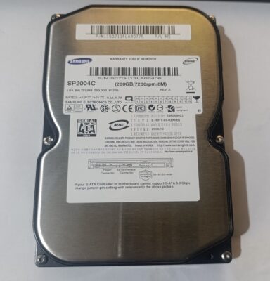 Arızalı SP2004C 200GB Hard Disk Hdd Hard Drive  