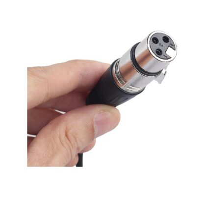 Xlr Mikrofon 3.5Mm Çevirici Dönüştürücü 3 Pin Dişi Ses Kablosu