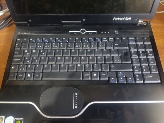 Packard Bell Alp Ajax Gn3 - Arızalı Laptop - Bozuk Hurda  