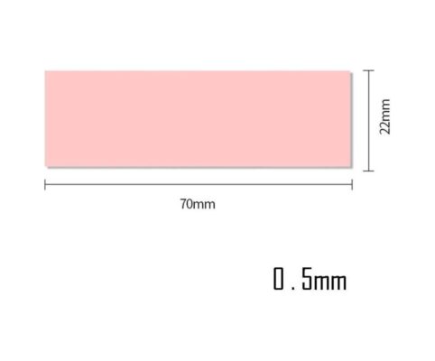 Termal Pad M2 Ssd Chipset Soğutucu 7x2cm Yüksek İletken 9w mk
