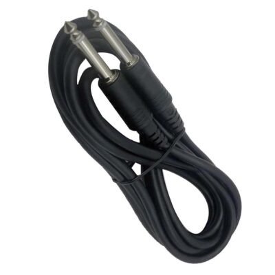 Anfi Uzatma Kablosu 6.3mm Kablo Mono 5 Metre Siyah  