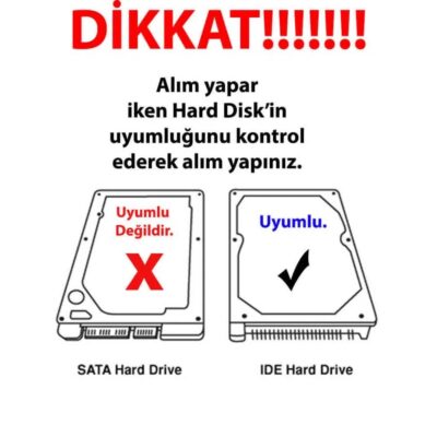 2.5 inc hard disk usb bağlantı 44 pin disk kablo  