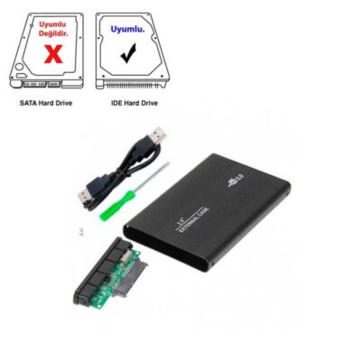 2.5 inc hard disk usb bağlantı 44 pin disk kablo  