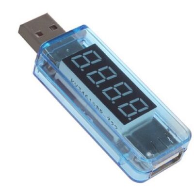 Led Göstergeli USB Tester USB Voltmetre Ampermetre