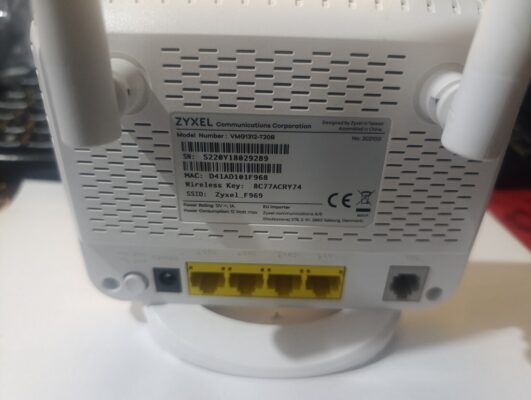 Zyxel VMG1312-T20B 4 Port 300 Mbps VDSL2 Modem  