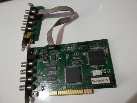 8 kanal dvr kart pci dvr kart cctv kart ev-vg8cxp-tv  