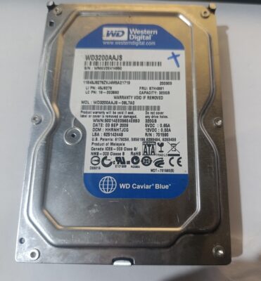 Arızalı WD3200AAJS Bozuk Sabit Disk Hdd  
