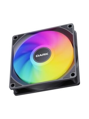 Sessiz 12cm 1200RPM FRGB 36CFM 22dBA 3Pin + Molex Kasa Fanı  