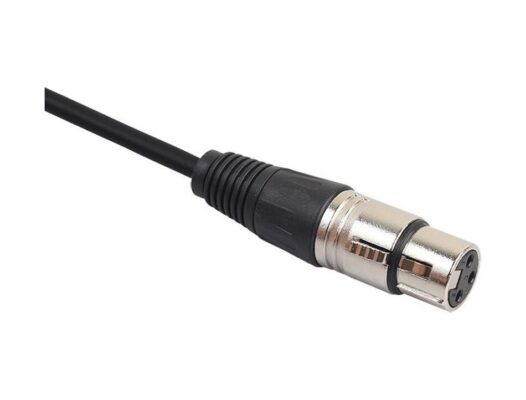 Xlr Mikrofon 3.5Mm Çevirici Dönüştürücü 3 Pin Dişi Ses Kablosu  