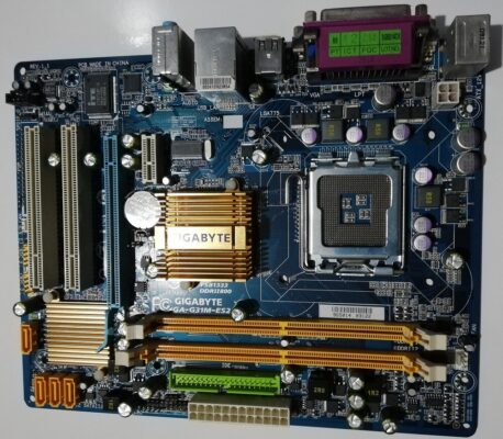 ddr2 ram slotlu anakart 775 pin işlemci anakartı  