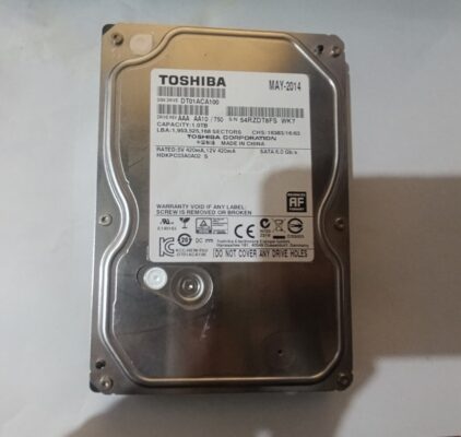 Toshiba DT01ACA100 1 TB HARD DİSK - SAĞLIK %14  