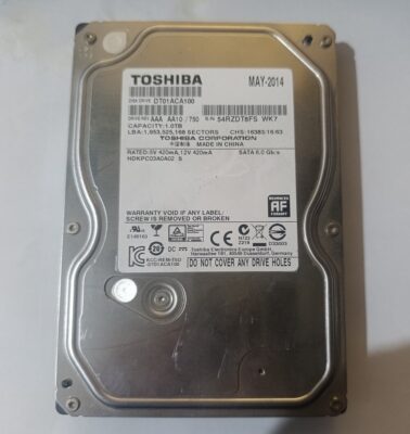 Toshiba DT01ACA100 1 TB HARD DİSK - SAĞLIK %14  