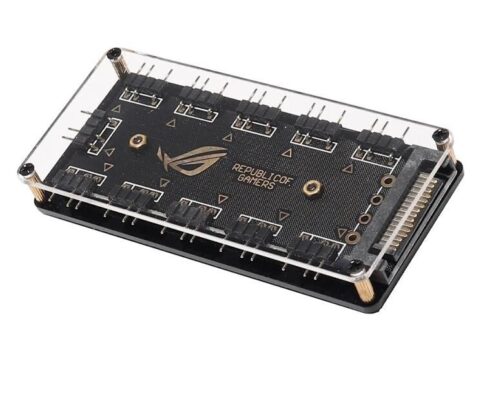 Argb Rgb Led 3 Pin 11 Port 5V Sata Power Güç Fan Çoklayıcı Şerit Hub Kablo Splitter