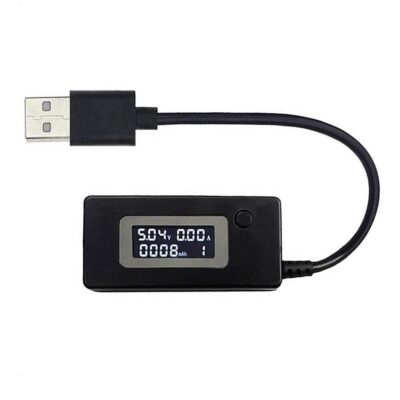 USB Voltaj ve Akım Ölçer Test Cihazı