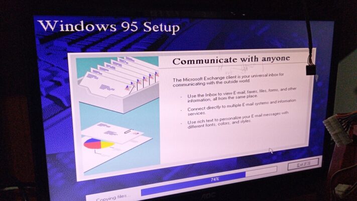 win95 kasa windows 95 yükleme windows 95 kurulum