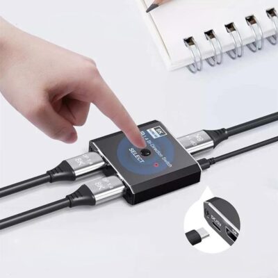 8K DisplayPort Çoklayıcı Dp Switch Splitter Kumandalı Çift Yönlü