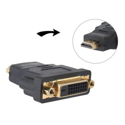 Hdmi Erkek to Dvi (24+1) Dişi Çevirici Dönüştürücü Dvi to Hdmi  