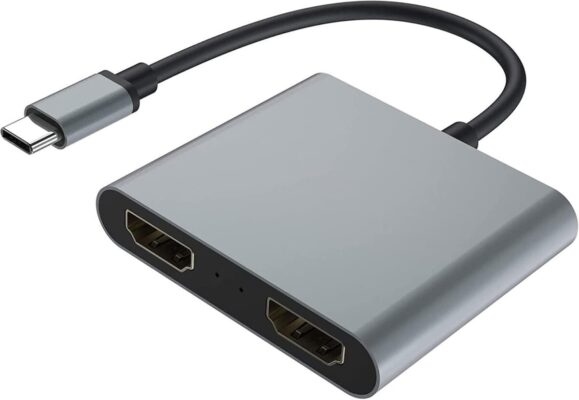 Type C Hdmi 4K 60Hz Splitter Switch Ekran Monitör Çoğaltıcı Çoklayıcı  