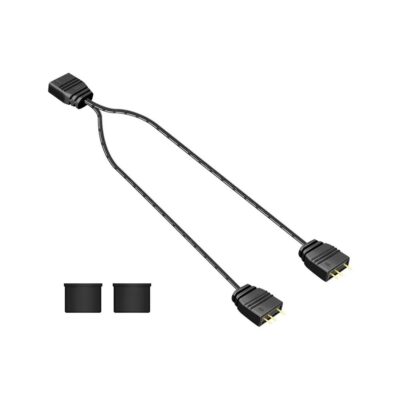 5V 3Pin ARGB 2 Port Splitter Çoklayıcı Kablo - 5V 3Pin Uzatma Kablosu  