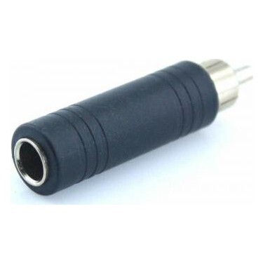 RCA Erkek - 6.3mm Dişi Çivi Jack Çevirici  