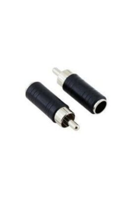 RCA Erkek - 6.3mm Dişi Çivi Jack Çevirici  