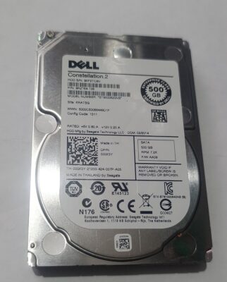 arızalı hdd dell 500 gb 0XF2TC8N ST9500620NS  