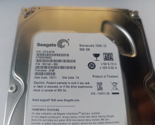 3.5" inch inç 500 hard disk 500 hdd  