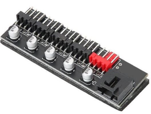 Fan Çoklayıcı 5 Port Y PWM Splitter 4 pin Hub Cpu Kablo Çoğaltıcı  