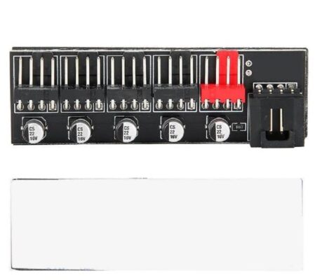 Fan Çoklayıcı 5 Port Y PWM Splitter 4 pin Hub Cpu Kablo Çoğaltıcı  
