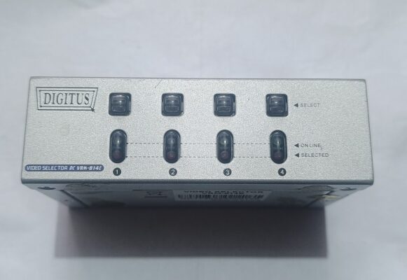 4 port vga video selector vga ekran monitör  