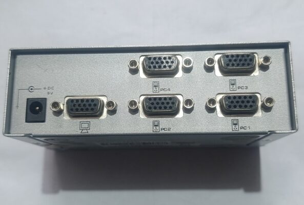 4 port vga video selector vga ekran monitör  