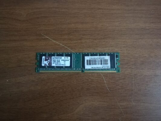 ddr ram 256 mb ram 400 mhz ram çalışır durumda  