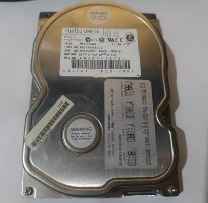 retro ide hard disk 8.4 gb ide  