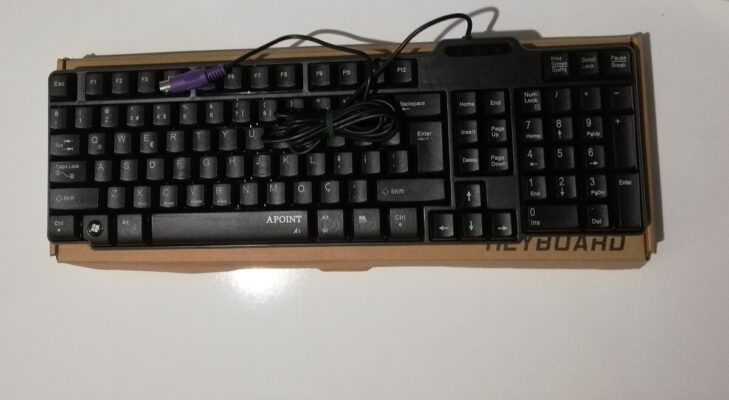 ps2 klavye q türkçe klavye pc klavye  