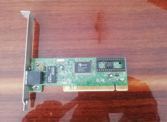 pci ethernet ağ network kartı  