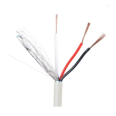 200 Metre - CCTV Kablo 2+1 0.22mm Folyolu - Güvenlik Kamera Kablosu