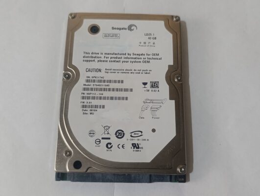 st9402115as ld25.1 40 gb hdd 2.5 sata hard disk  