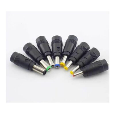 DC 5.5x2.1 mm Çevirici Konnektör Adaptör Ucu Çevirici Set