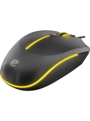 USB Siyah Rainbow Aydınlatmalı Mouse  