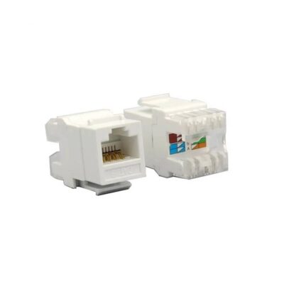 RJ45 Cat6 UTP 180 Derece Keystone Jack