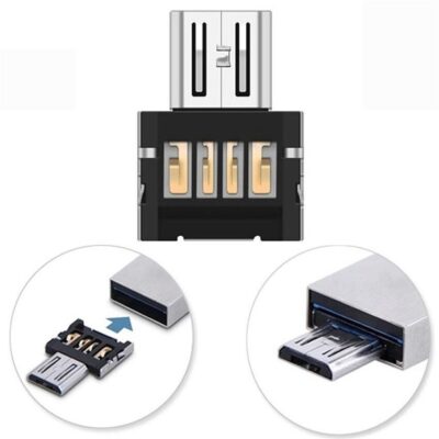 Micro USB Otg Android Şarj Data Kablo Uç Çevirici Dönüştürücü Adaptör