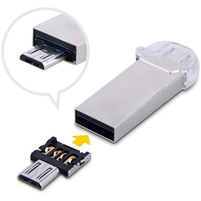 Micro USB Otg Android Şarj Data Kablo Uç Çevirici Dönüştürücü Adaptör