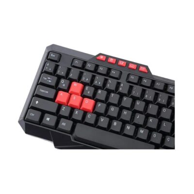 Oyuncu Klavyesi Usb Kablolu Multimedya Q Klavye  