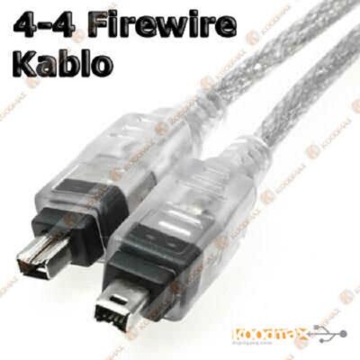 1394 Firewire Kablo - Kamera Kayıt Kablosu 4-4  