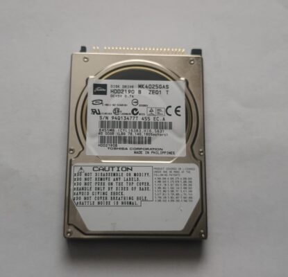 hdd2190 mk4025gas 40 gb 2.5 inch pata ide hard disk  