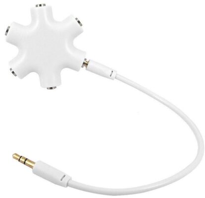5 port Kulaklık Çoklayıcı 3.5mm Çoğaltıcı