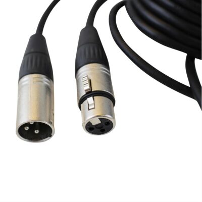 Xlr 3 Pin Mikrofon Kablosu Stüdyo Jack Ara Kablosu 5 Metre  