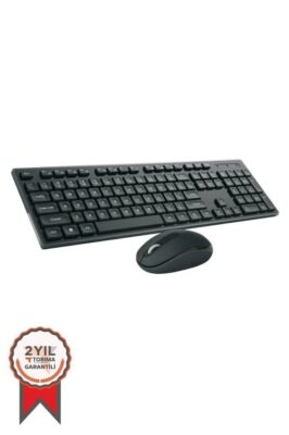 q türkçe kablosuz klavye mouse set