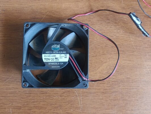 dc12v 0.06a soğutufu fan cooler master  