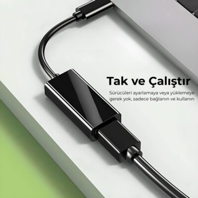 Type C To Hdmi Çevirici Dönüştürücü Adaptör
